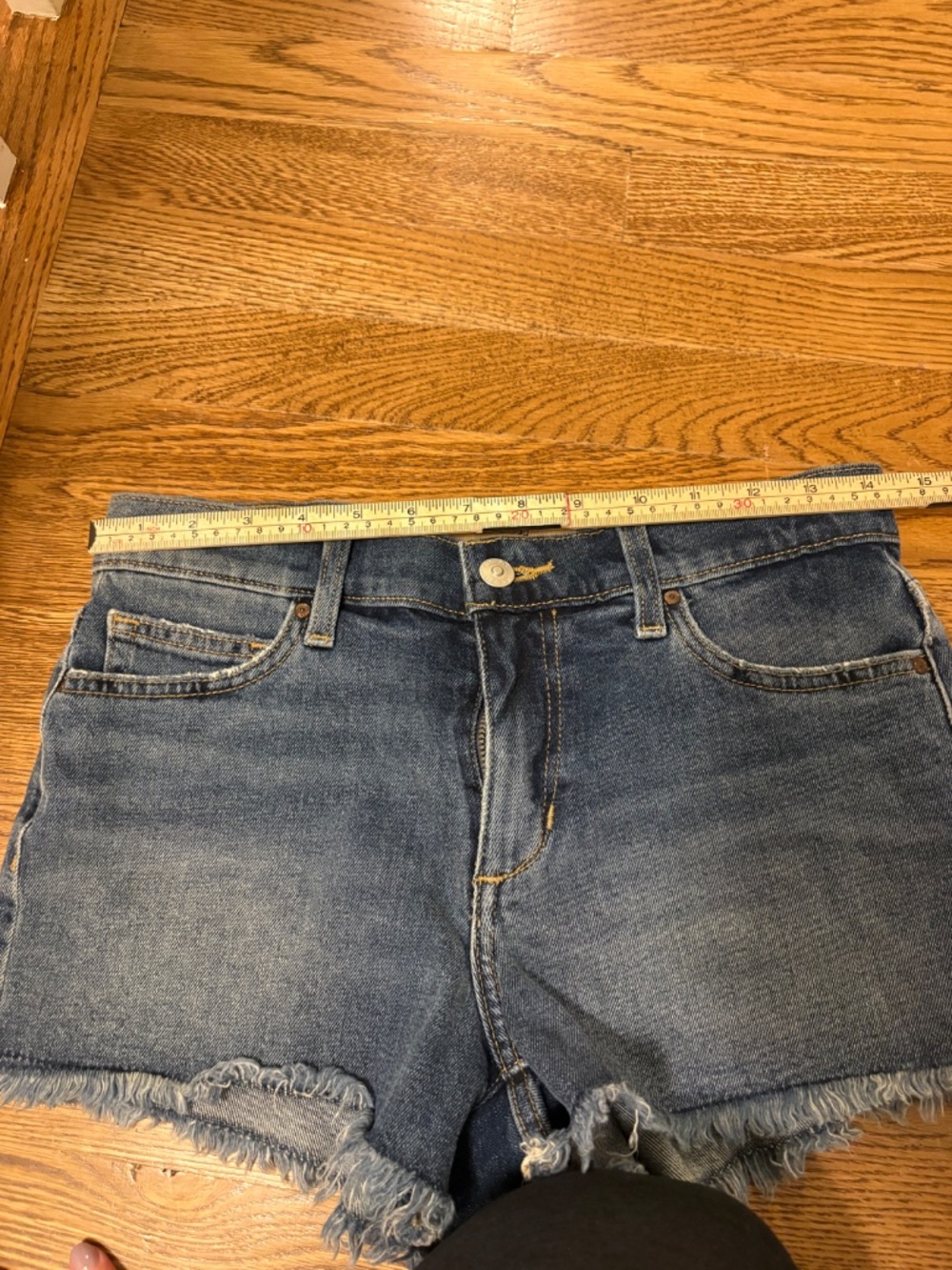 Joe's Jeans Cutoff Denim Shorts Frayed Hem W26 - Picture 5 of 5